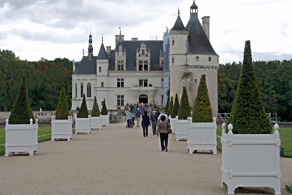 chateau chenonceau des dames loire chenonceaux cher Indre-et-Loire kasteel hdr frankrijk france renaissance